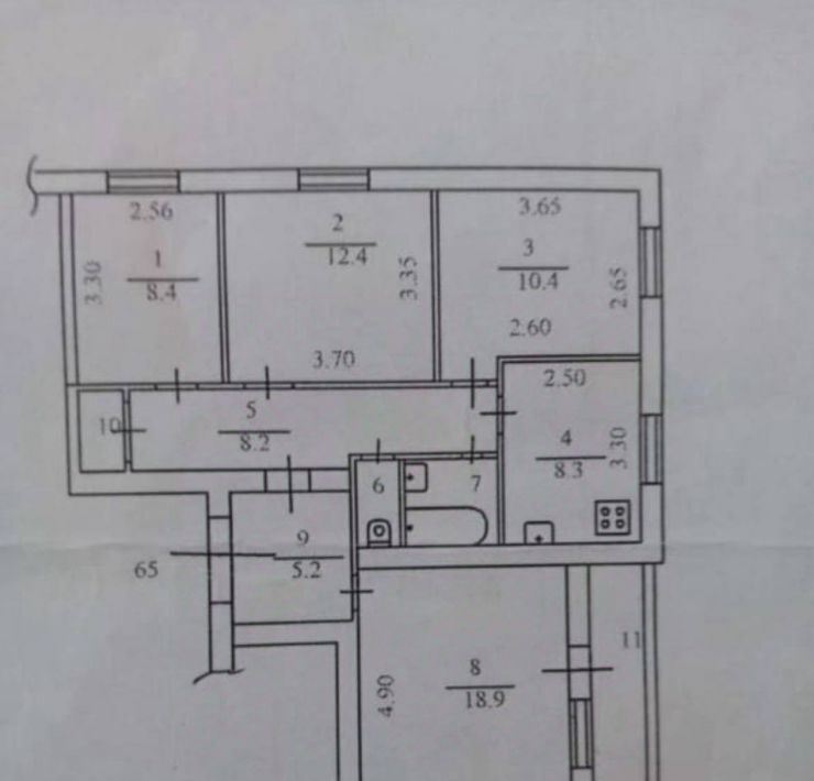 квартира г Тула р-н Зареченский ул Малые Гончары 8 фото 2