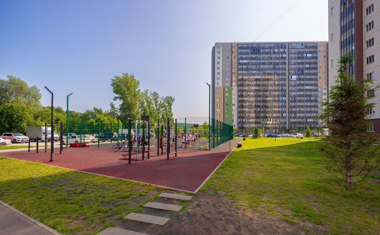 квартира г Новосибирск р-н Первомайский ул Заречная 57 мкр-н Весенний фото 17
