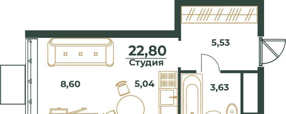 квартира г Хабаровск р-н Индустриальный ул Рокоссовского 2 фото 1
