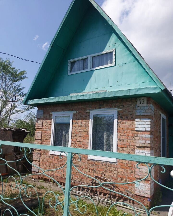 дом г Омск р-н Октябрьский территория СОСН Фиалка, 19-я аллея, 53 фото 1