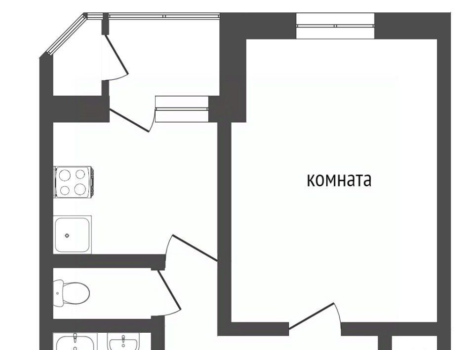 квартира г Сургут ул Геологическая 21 24-й фото 2