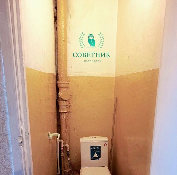 квартира г Ульяновск р-н Засвияжский проезд Полбина 26 фото 10