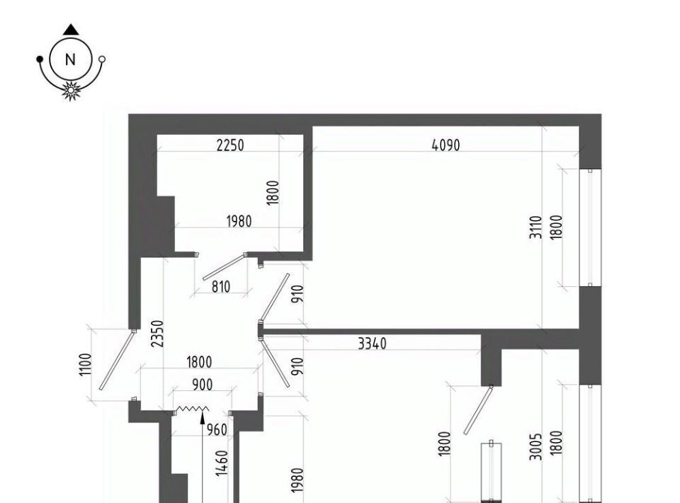 квартира г Санкт-Петербург метро Балтийская б-р Измайловский 9 фото 2