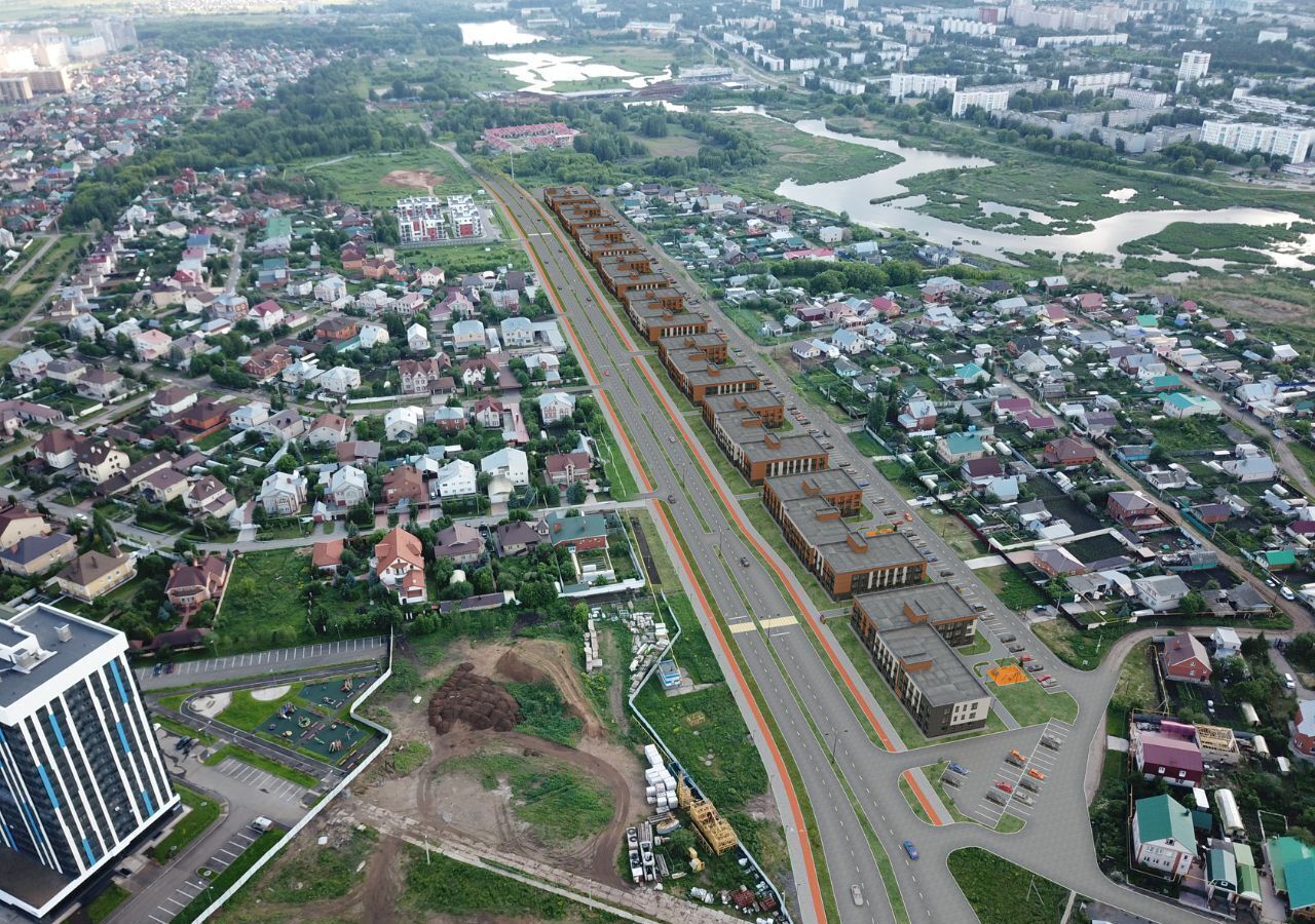 квартира г Набережные Челны р-н Комсомольский ул Жданова з/у 9 фото 3