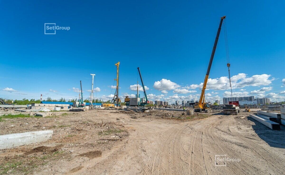 квартира г Санкт-Петербург метро Елизаровская р-н Невский наб Октябрьская ЖК «SETL Ривьера» корп. 1. 1 фото 8