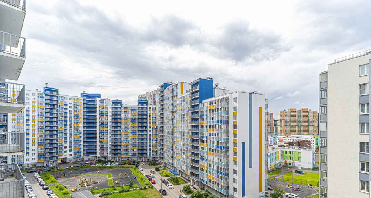 квартира г Кудрово Южное Кудрово ул Пражская 15 ЖК «Вернисаж» Заневское городское поселение фото 7