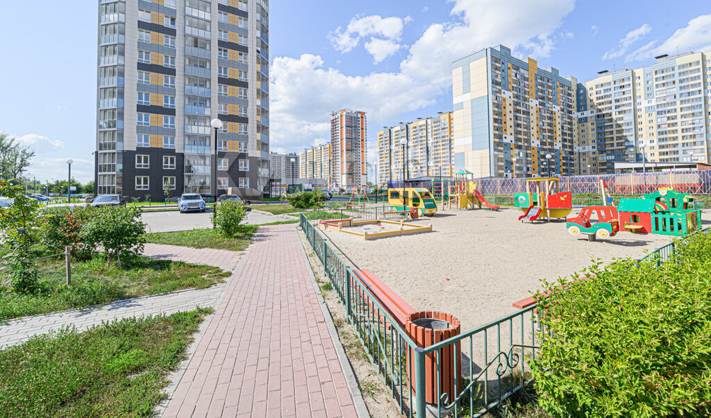 квартира г Новосибирск метро Площадь Гарина-Михайловского р-н Ленинский ул Междуреченская 3 Квартал у реки «Аквамарин» фото 30