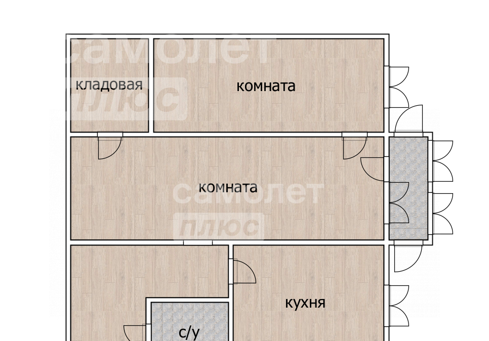 квартира г Пушкино ул Чехова 37 фото 10