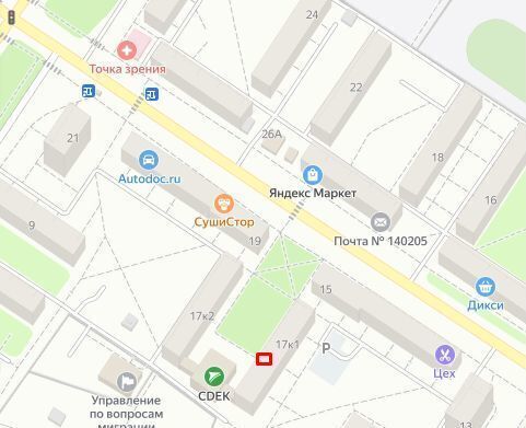 комната г Воскресенск ул Менделеева 17к/1 мкр-н Центральный фото 1