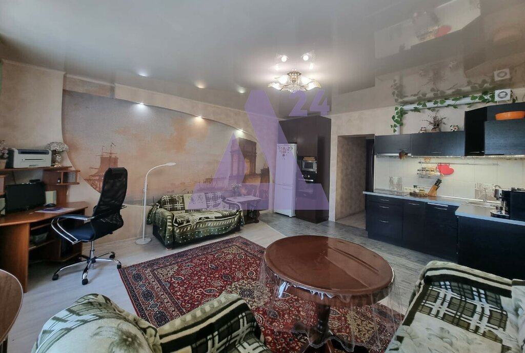 квартира г Барнаул р-н Железнодорожный ул Фурманова 26а фото 5