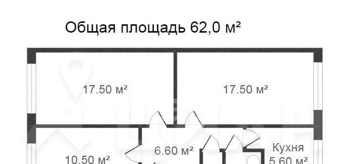 квартира г Барнаул р-н Ленинский Докучаево ул Шукшина 1 фото 2