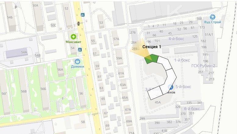 квартира г Воронеж р-н Железнодорожный Отрожка ул Богдана Хмельницкого 45а ЖК «Чехов» фото 4