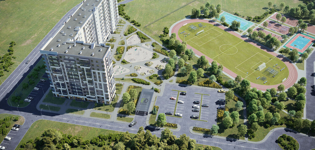 квартира г Кудрово Северное Кудрово пр-кт Строителей 5к/1 Улица Дыбенко фото 1