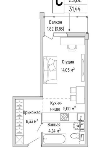 Павшино ЖК Рига Хиллс, к 3 фото