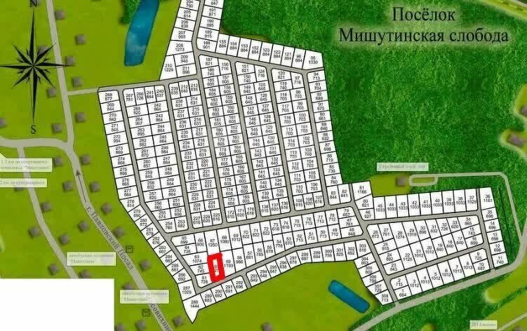 земля г Павловский Посад ул 1-я Мишутинская 60 фото 1