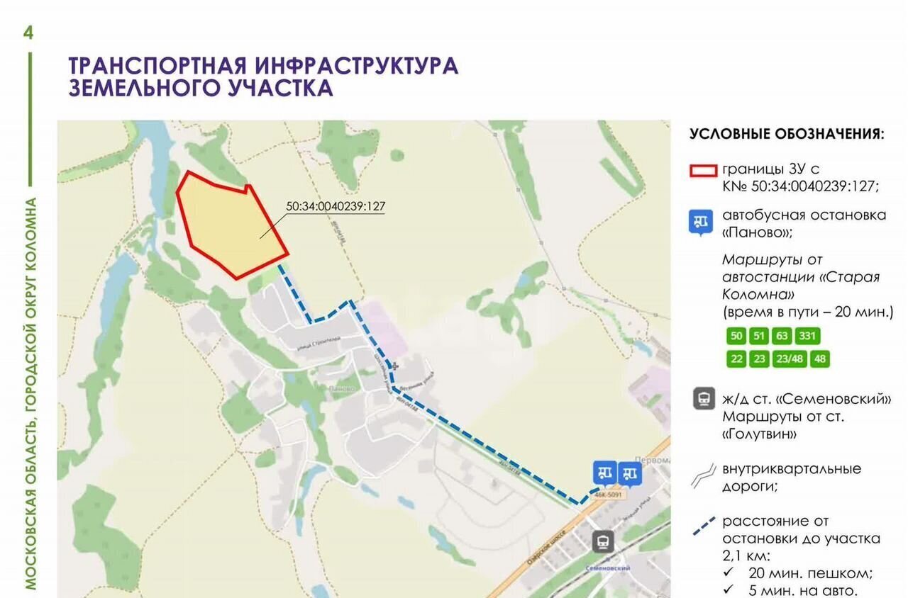 земля г Коломна 81 км, Первомайский, Новорязанское шоссе фото 9