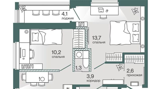 р-н Калининский ул Игоря Комиссарова 13 фото