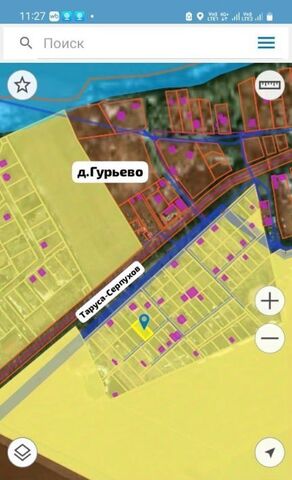 земля д Гурьево ул. Ивана Евдокимовича Стырина, 38, Волковское с пос фото земля д Гурьево ул. Ивана Евдокимовича Стырина, 38, Волковское с пос фото