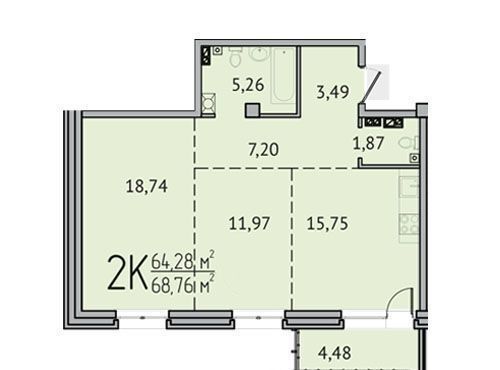 квартира г Иркутск р-н Октябрьский ул Байкальская 424 фото