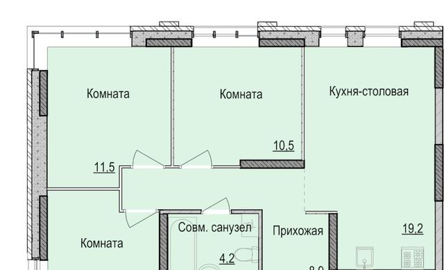 р-н Индустриальный Культбаза 1 жилрайон, 2-й мкр фото