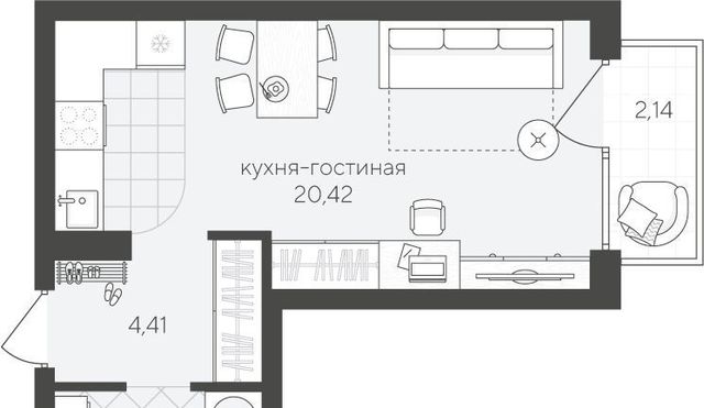 г Тюмень р-н Ленинский ЖК «Скандиа. Квартал у озера» Ново-Гилевский жилрайон фото