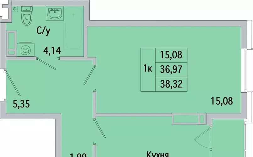 квартира г Батайск ул Ушинского 29ак/3 фото 1