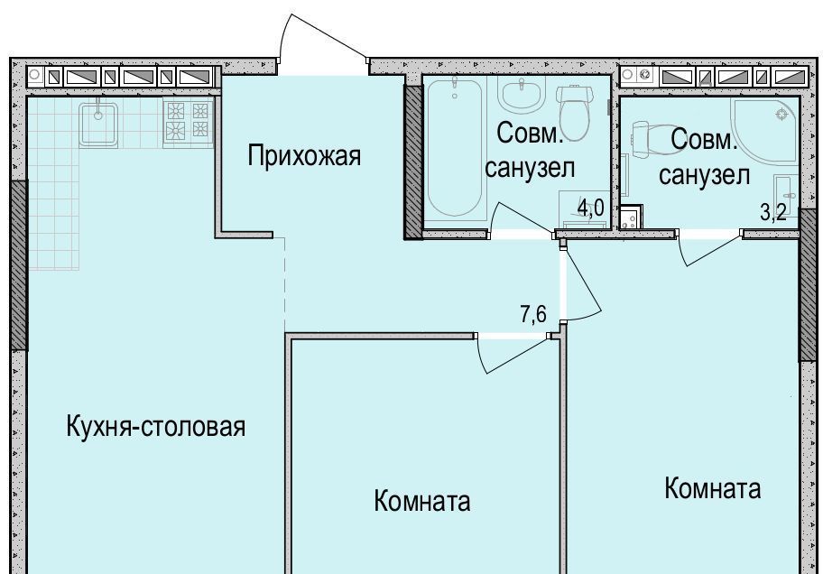 квартира г Ижевск р-н Первомайский ул Красная 118к/1 фото 1