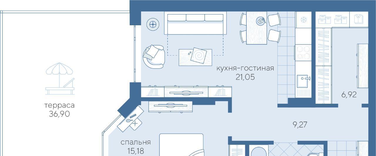 квартира г Новосибирск Заельцовская ул Кедровая с 45 фото 1