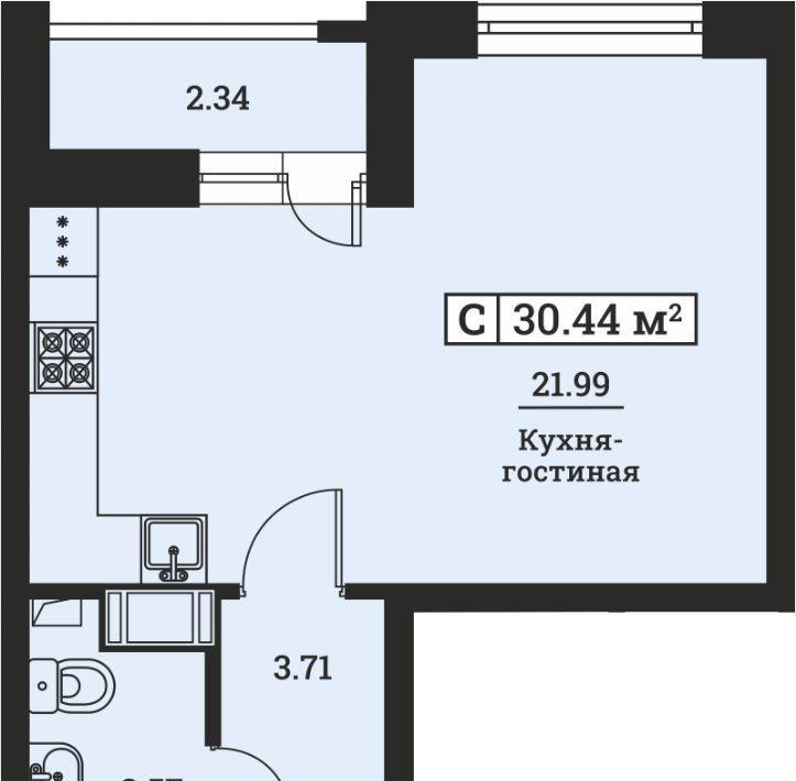 квартира р-н Всеволожский г Мурино ул Екатерининская 19 Девяткино фото 1