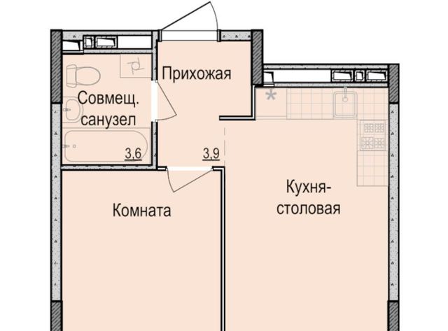 р-н Индустриальный ЖК «Скандинавия» 7 жилрайон, 3-й мкр фото