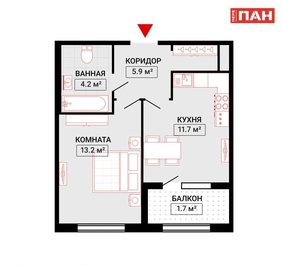 квартира г Санкт-Петербург метро Фрунзенская б-р Измайловский 3 фото 2