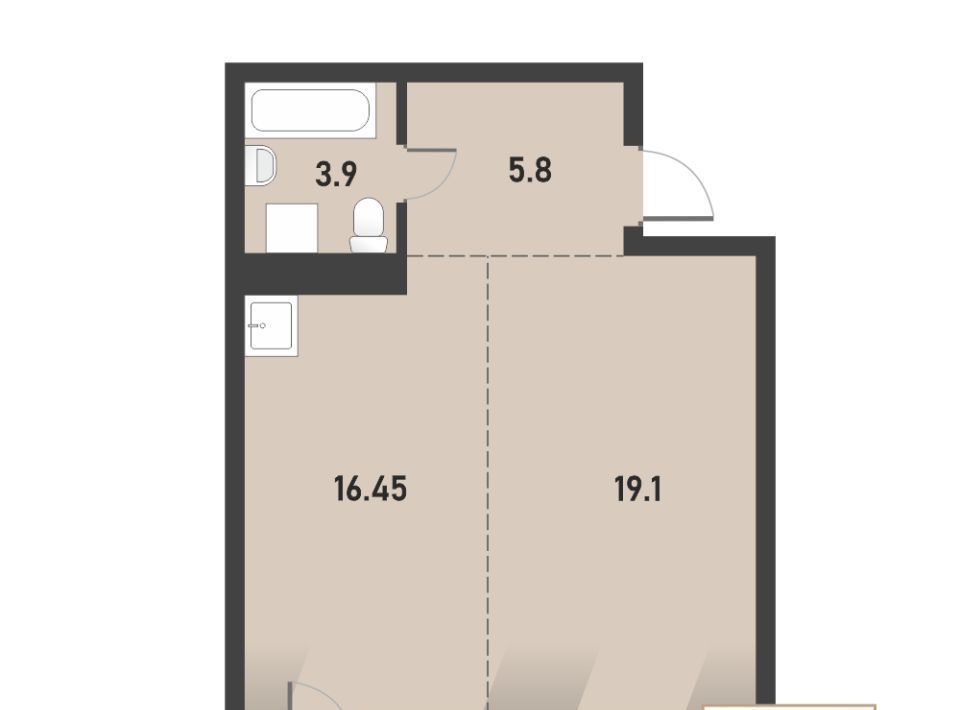 квартира г Шелехов кв-л 5-й 5 фото 1