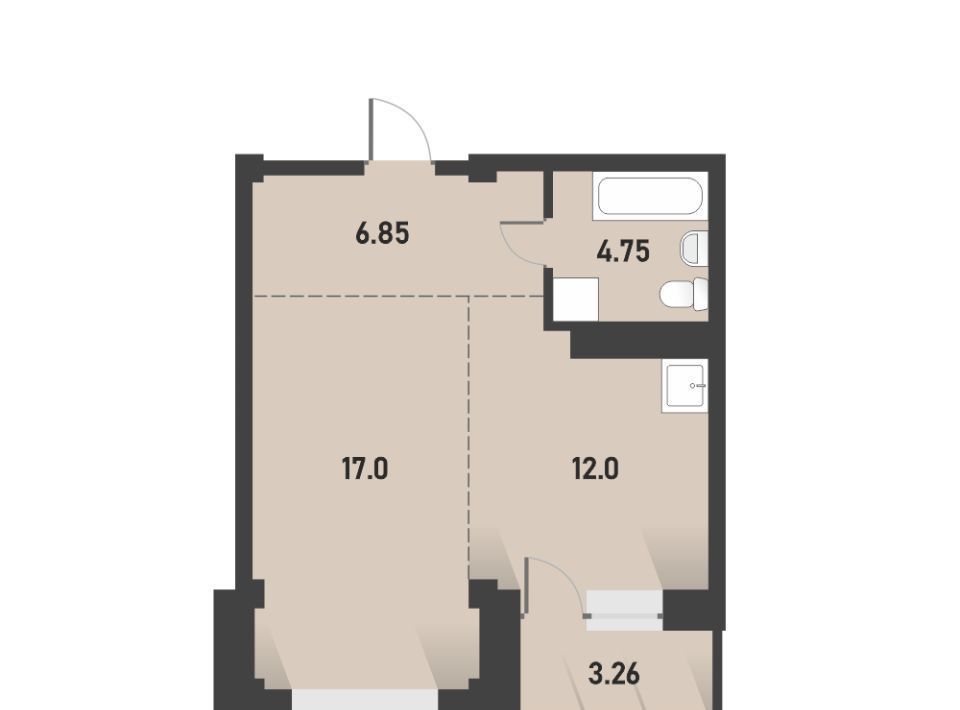 квартира г Шелехов кв-л 5-й 5 фото 1