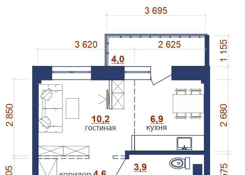 квартира г Иркутск р-н Правобережный ЖК «Художник» фото 1