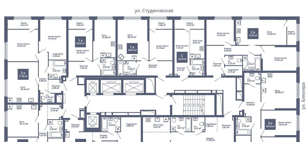 квартира г Екатеринбург Уральская ул Раевского 18/4 фото 2