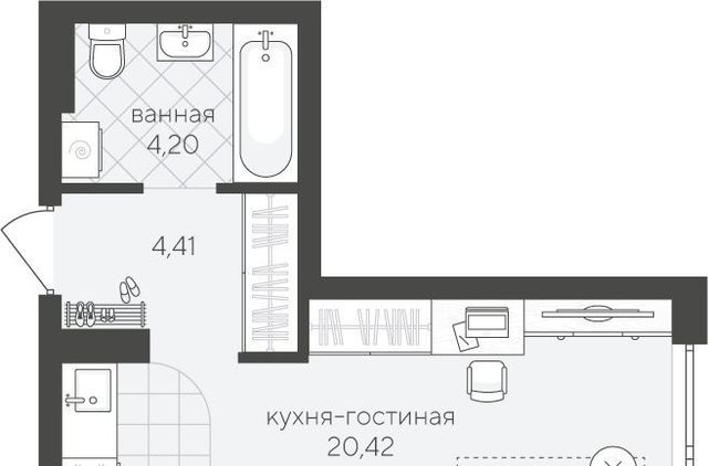 г Тюмень р-н Ленинский ЖК «Скандиа. Квартал у озера» Ново-Гилевский жилрайон фото