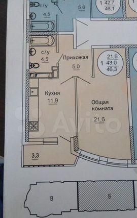 квартира г Краснодар ул Черниговская 1 Прикубанский округ фото 3