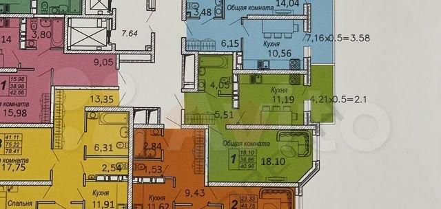 квартира г Краснодар ул Таманская 153к/3 Карасунский округ фото 3