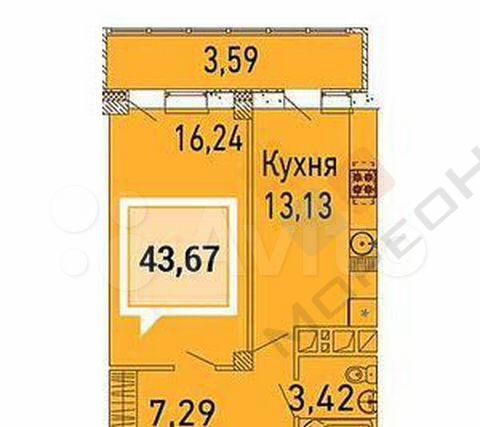 квартира г Краснодар ул Старокубанская 137к/2 фото 3