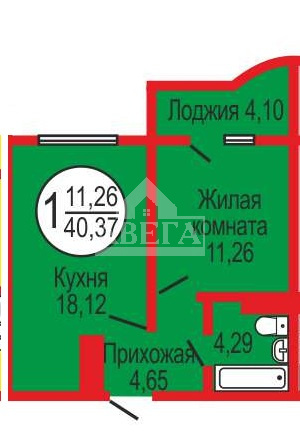 квартира г Оренбург р-н Ленинский ул Уральская 2/15 фото 1