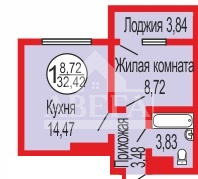 квартира г Оренбург р-н Ленинский ул Уральская 2/19 фото 1