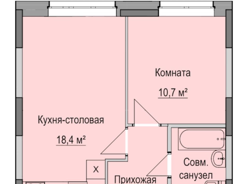 квартира г Ижевск р-н Первомайский ЖК Ключевой Ключевой Поселок мкр, Поселок 83А жилой комплекс фото 1