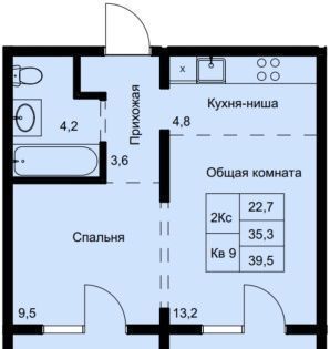 квартира г Обь ул Геодезическая 6в корп. 3 фото