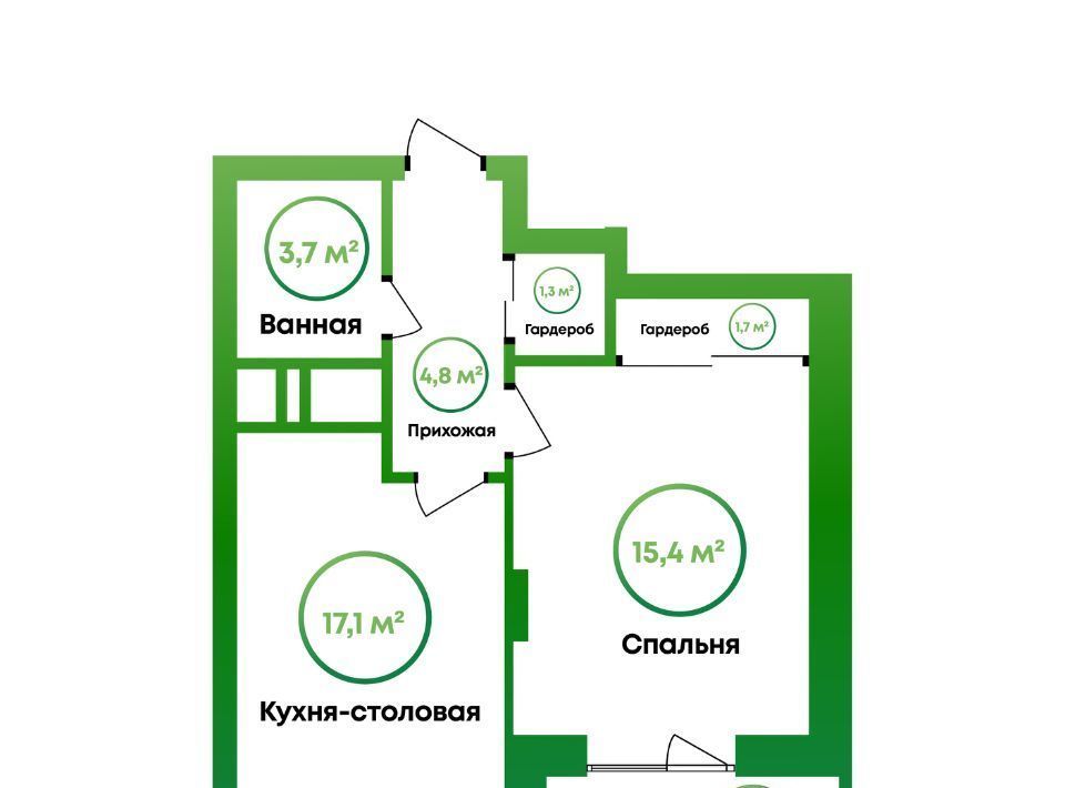 квартира г Астрахань р-н Кировский ул Калинина 39/23 фото 1