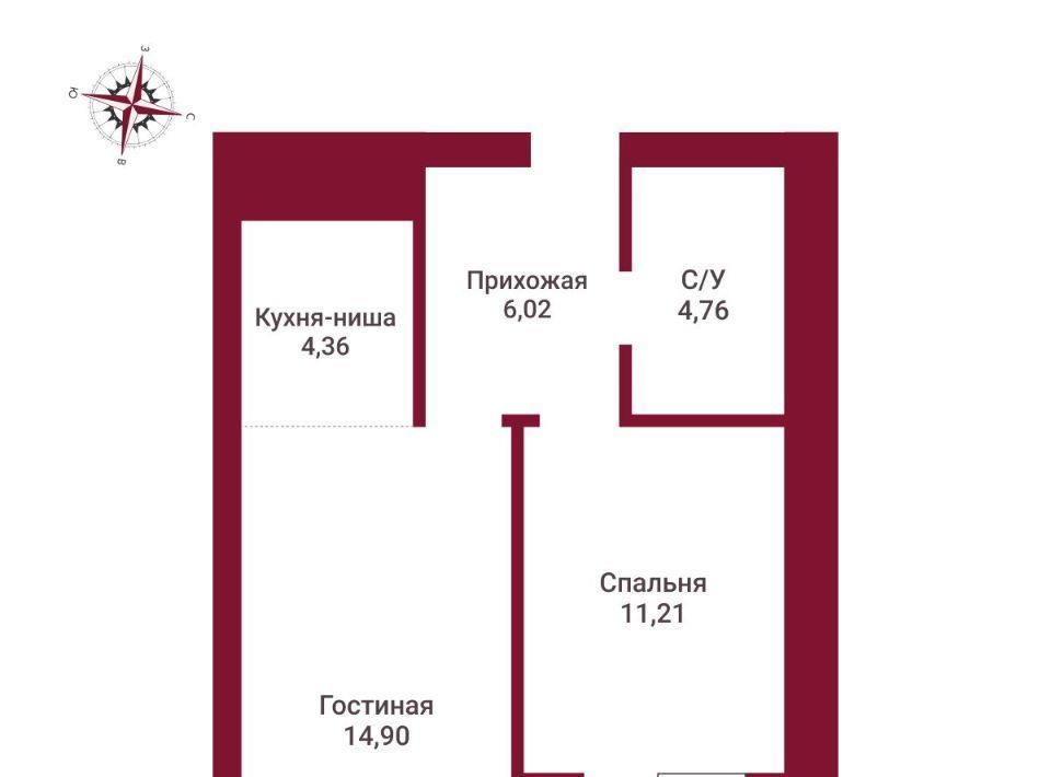 квартира г Новосибирск Маршала Покрышкина ул Державина 50 фото 2