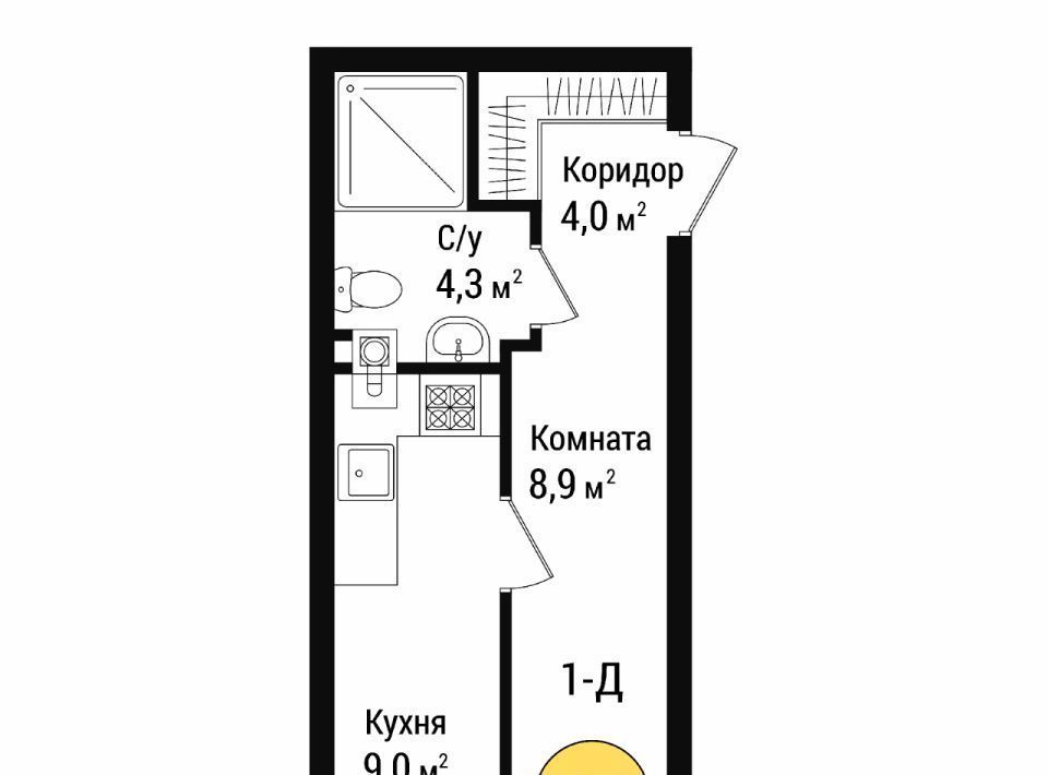 квартира г Астрахань р-н Советский ЖК «Зацаревье квартал» фото 1