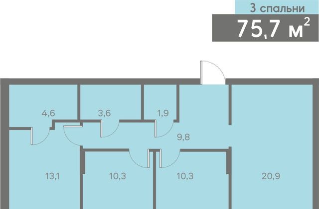 квартира г Пермь р-н Индустриальный ул Космонавта Беляева 45 фото