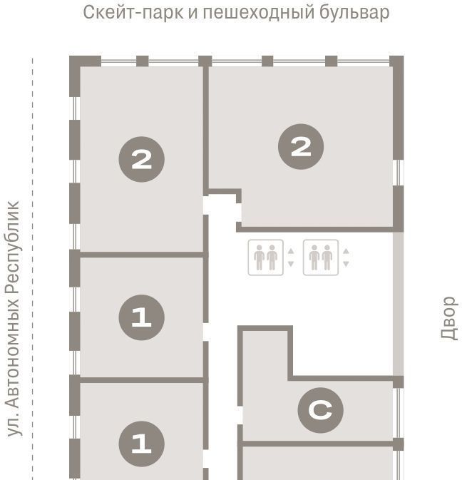 квартира г Екатеринбург Чкаловская Юго-Западный ЖК Южные Кварталы жилрайон фото 2