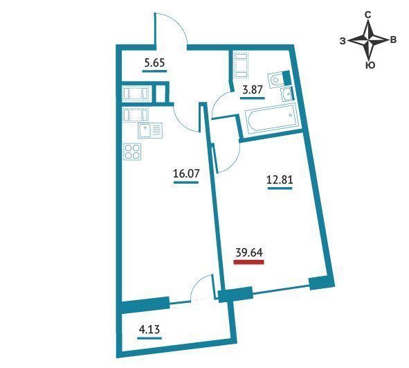 квартира р-н Всеволожский г Мурино ул Оборонная Девяткино, жилой дом фото 2