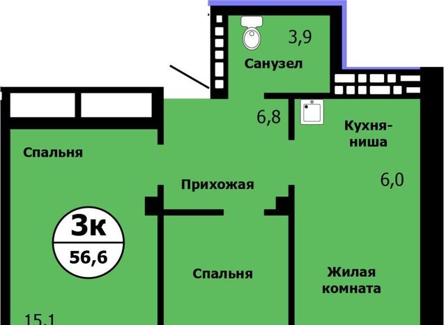 г Красноярск р-н Свердловский ул Лесников 1 Красноярский кадастровый район фото